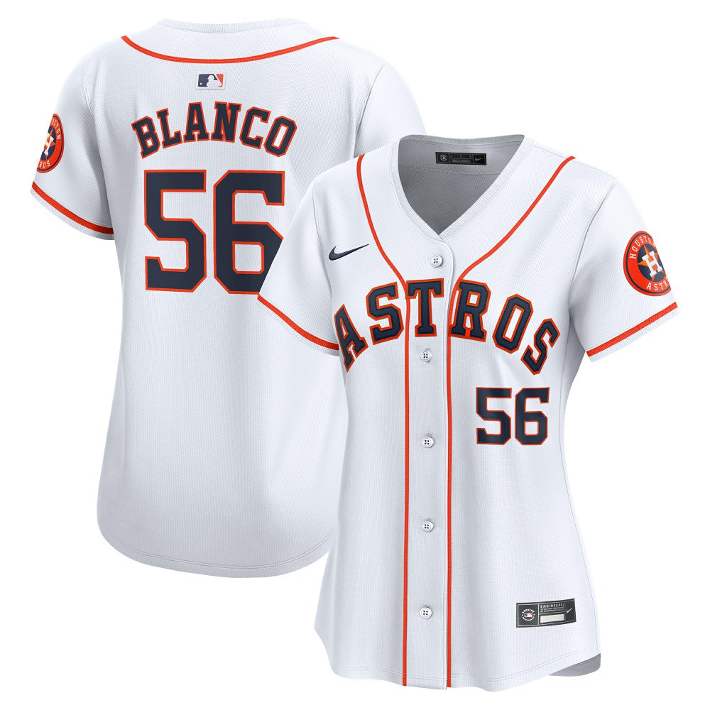 Ronel Blanco Houston Astros Women's Home Limited Jersey - White | Nike