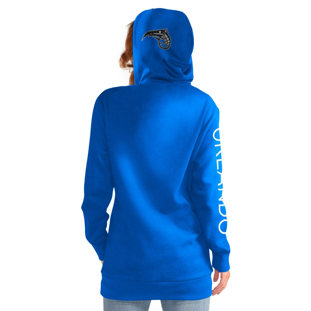 Orlando Magic G-III 4Her by Carl Banks Women's Base Coach Pullover Hoodie - Blue on sale