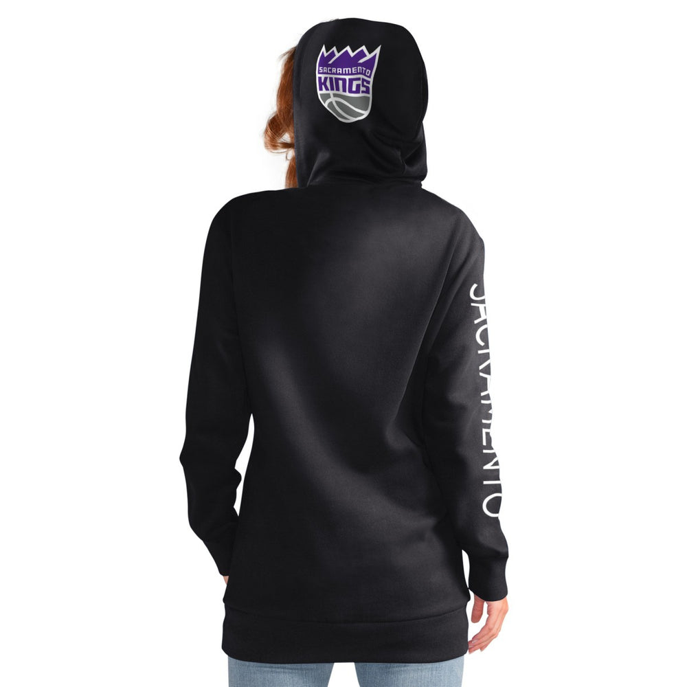 Sacramento Kings G-III 4Her by Carl Banks Women's Base Coach Pullover Hoodie - Black online