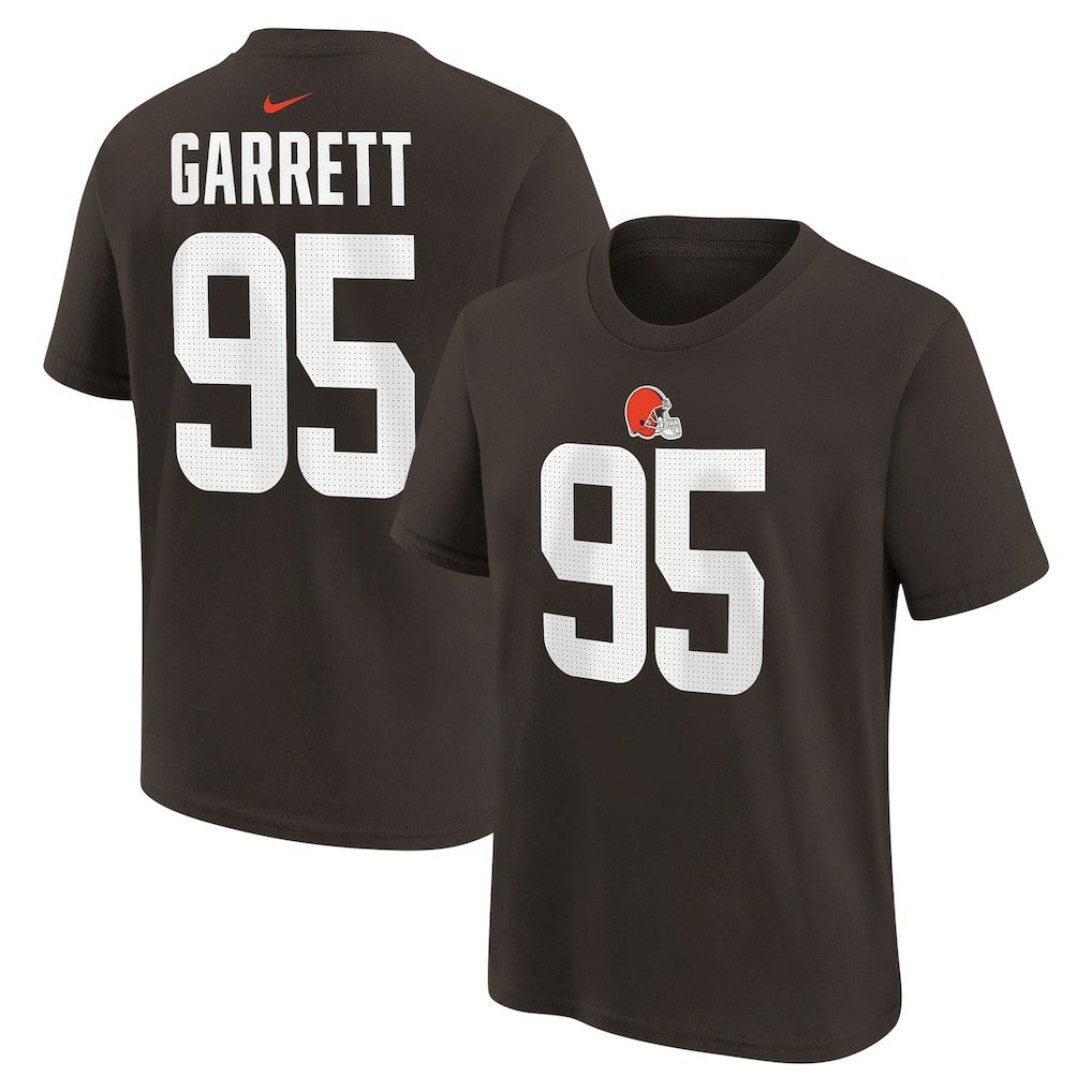 NFL Cleveland Browns Myles Garrett  Youth Player Name & Number T-Shirt