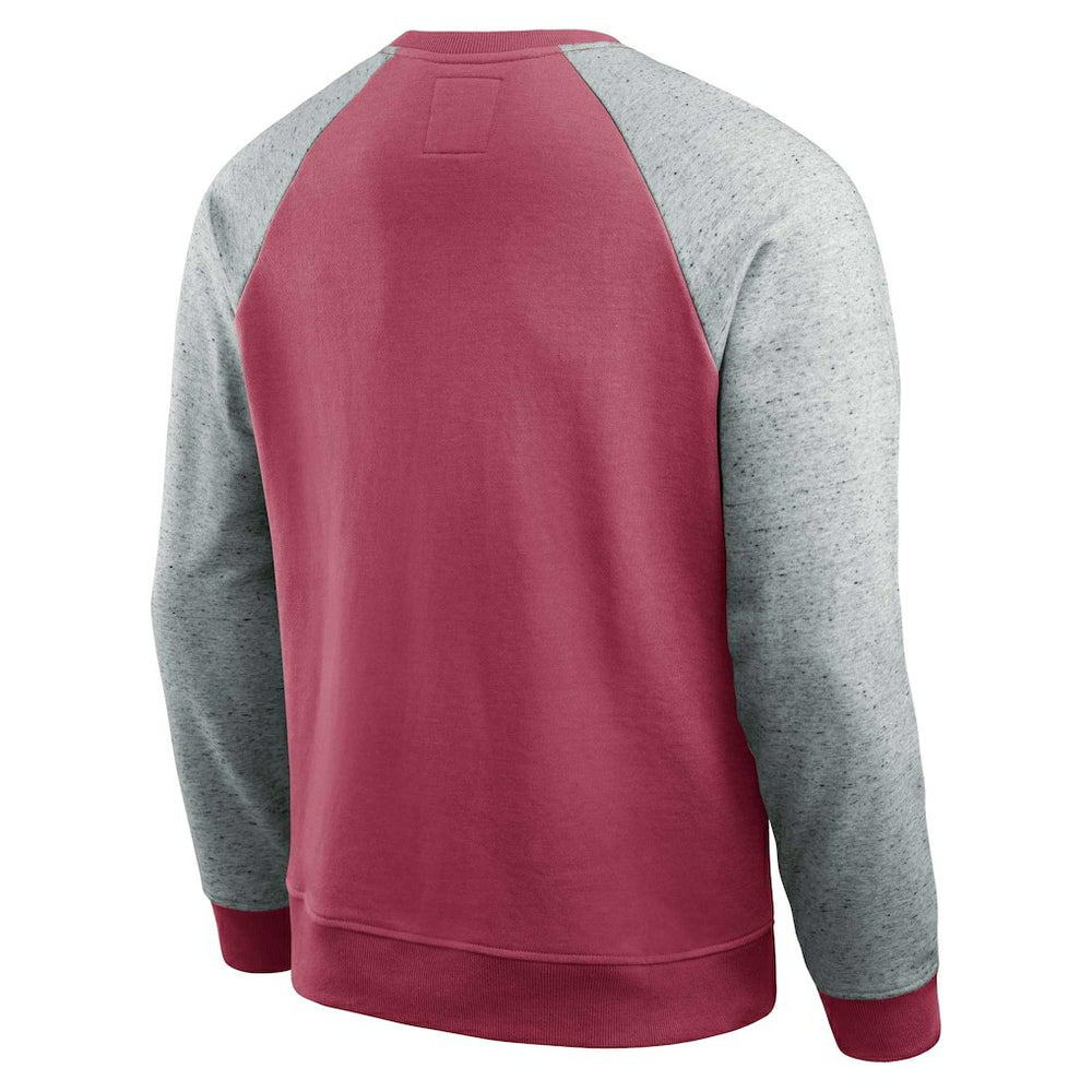 NFL Arizona Cardinals Darius Rucker Collection Colorblock Pullover Sweatshirt