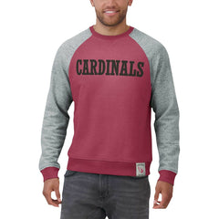 NFL Arizona Cardinals Darius Rucker Collection Colorblock Pullover Sweatshirt