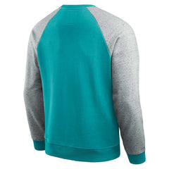 NFL Miami Dolphins Darius Rucker Collection Colorblock Pullover Sweatshirt