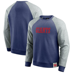 NFL New York Giants Darius Rucker Collection Colorblock Pullover Sweatshirt