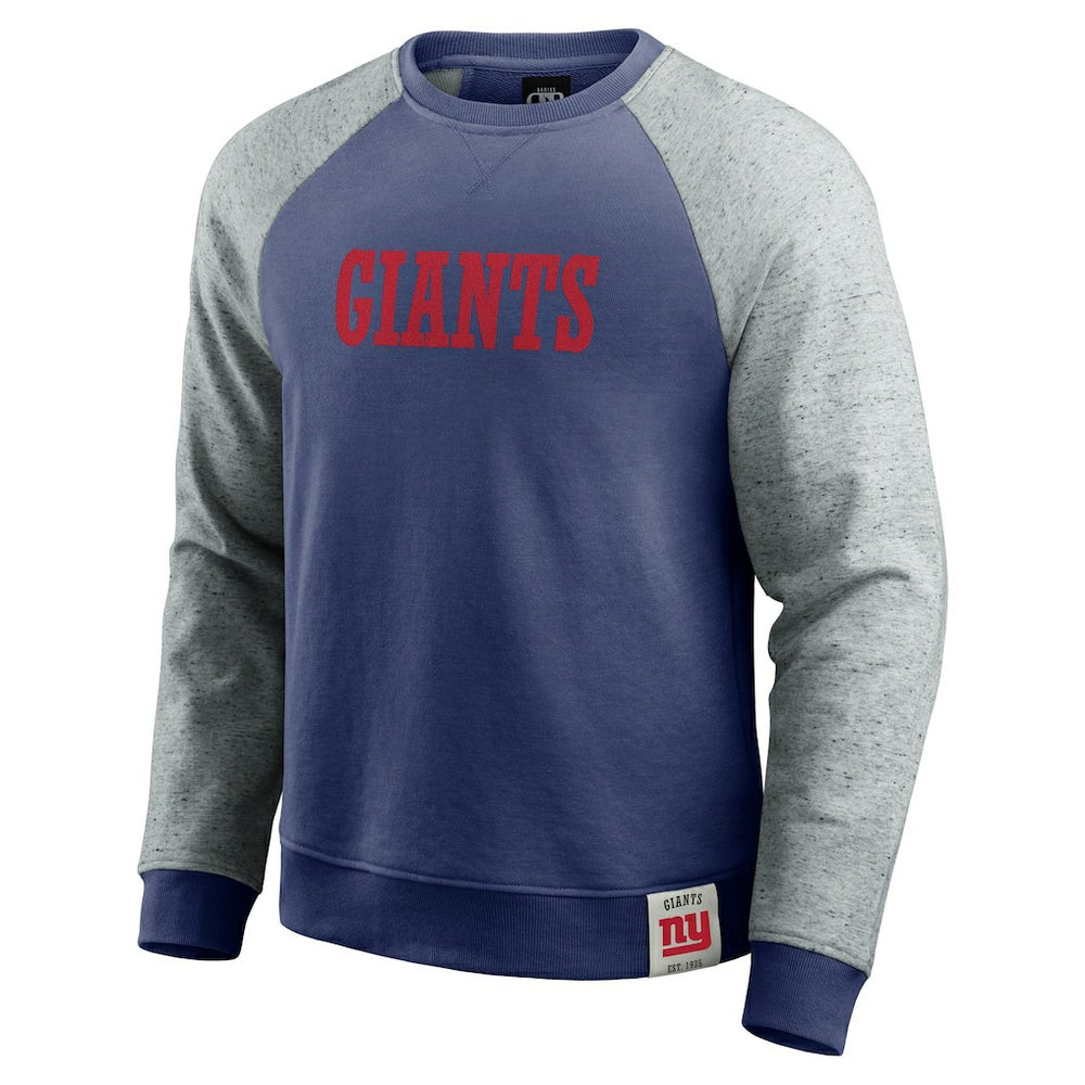 NFL New York Giants Darius Rucker Collection Colorblock Pullover Sweatshirt