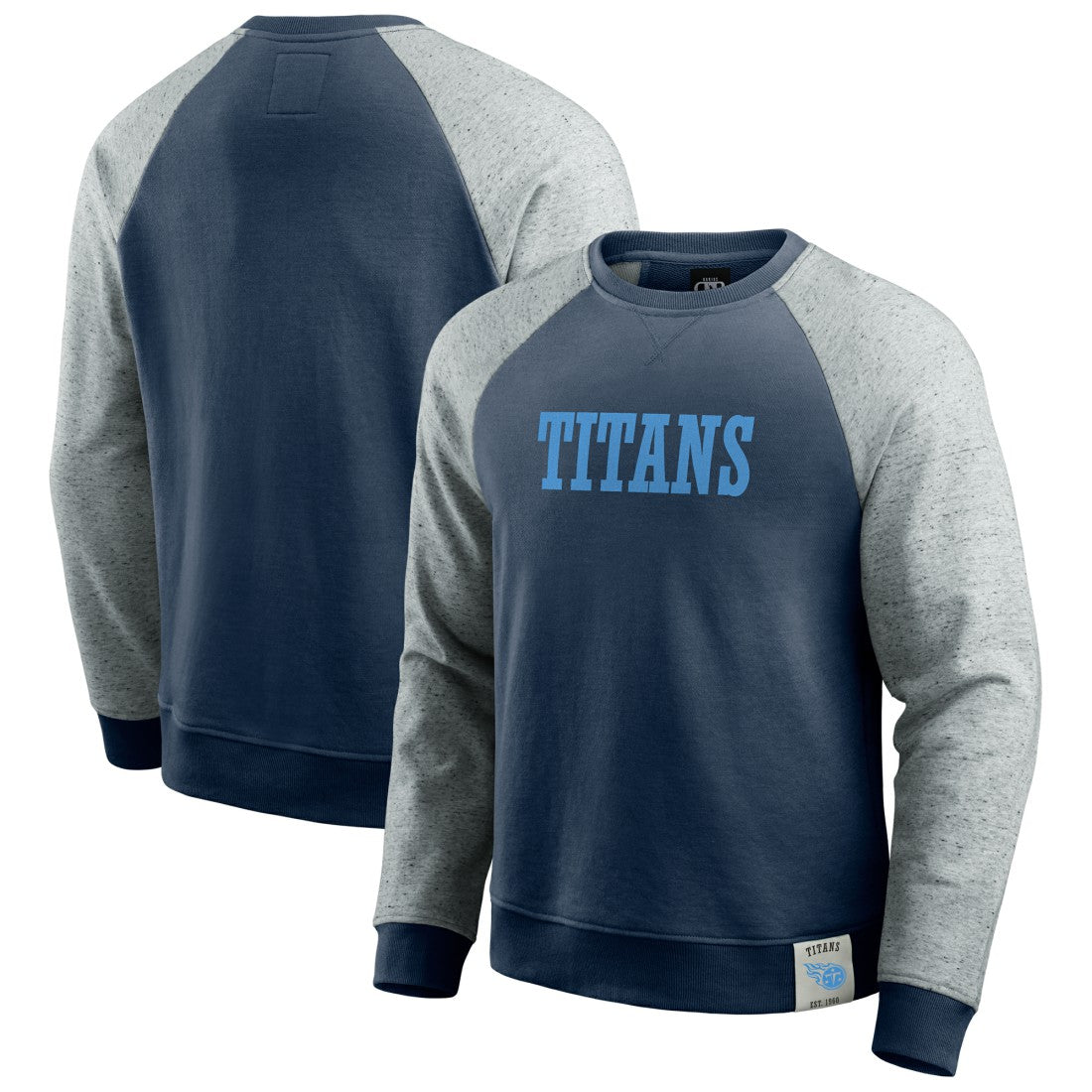 NFL Tennessee Titans Darius Rucker Collection Colorblock Pullover Sweatshirt