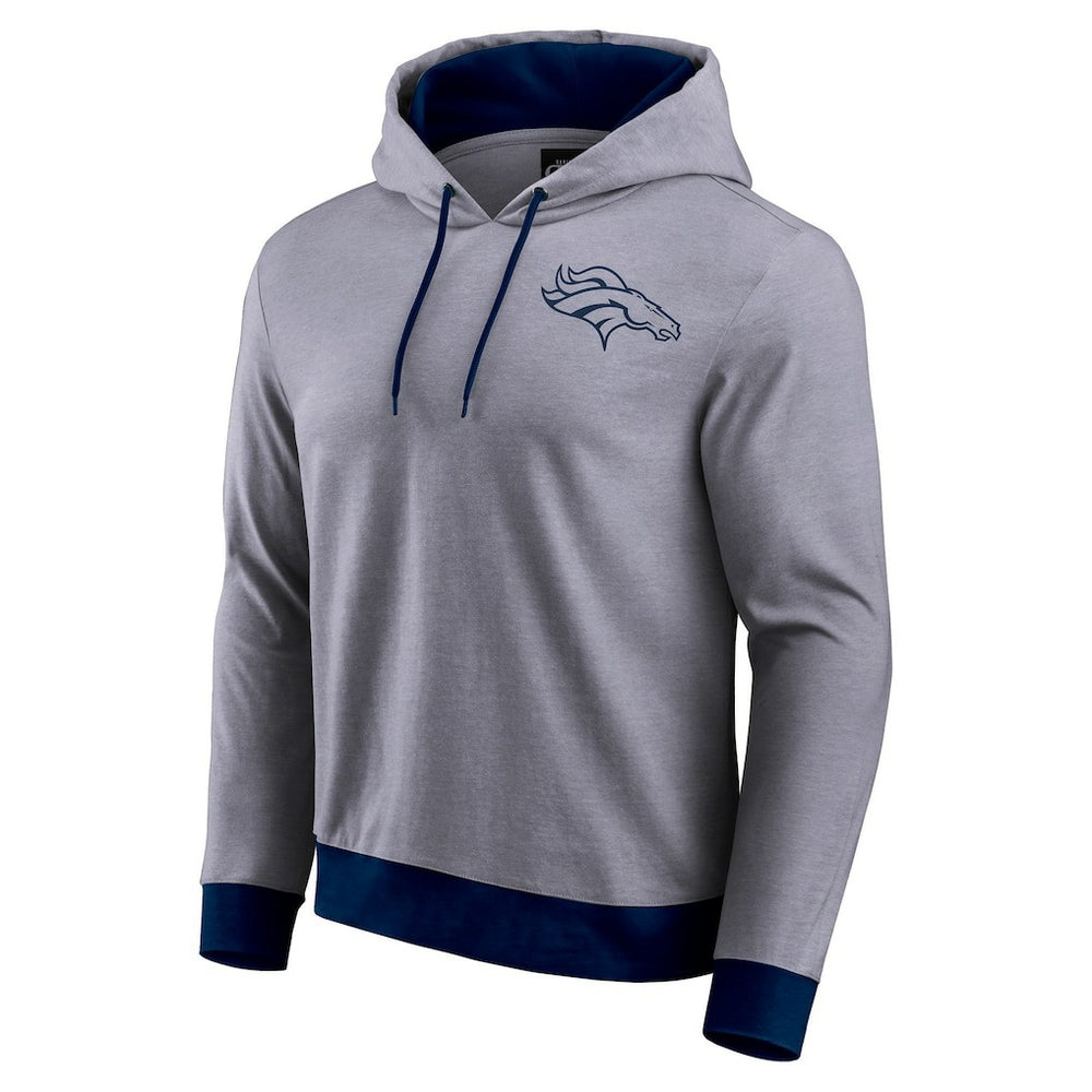 NFL Denver Broncos Darius Rucker Collection Tonal Knit Pullover Hoodie