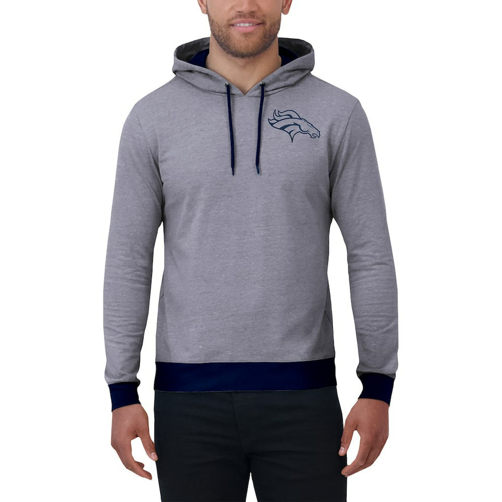 NFL Denver Broncos Darius Rucker Collection Tonal Knit Pullover Hoodie