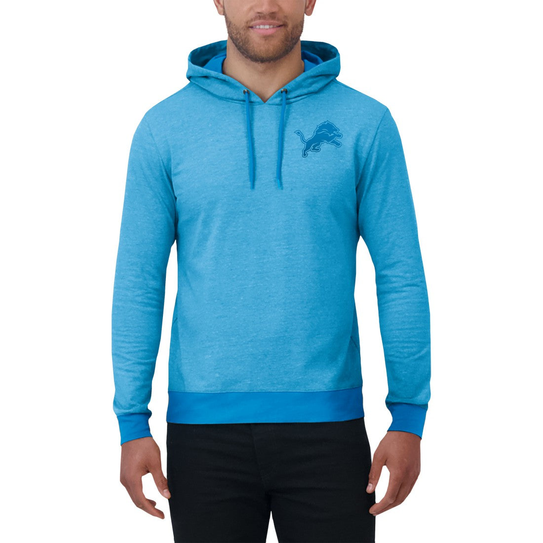 NFL Detroit Lions Darius Rucker Collection Tonal Knit Pullover Hoodie