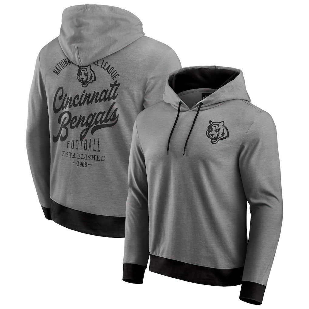 NFL Cincinnati Bengals Darius Rucker Collection Tonal Knit Pullover Hoodie