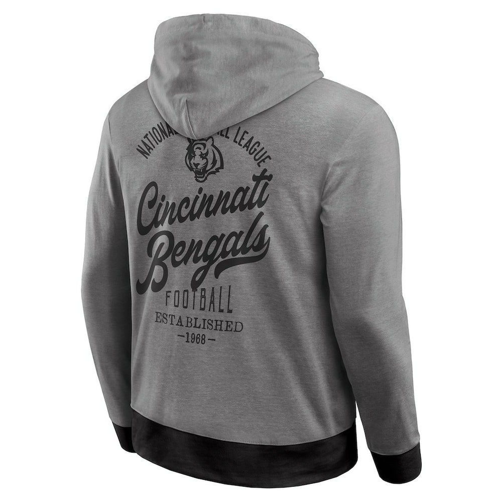 NFL Cincinnati Bengals Darius Rucker Collection Tonal Knit Pullover Hoodie