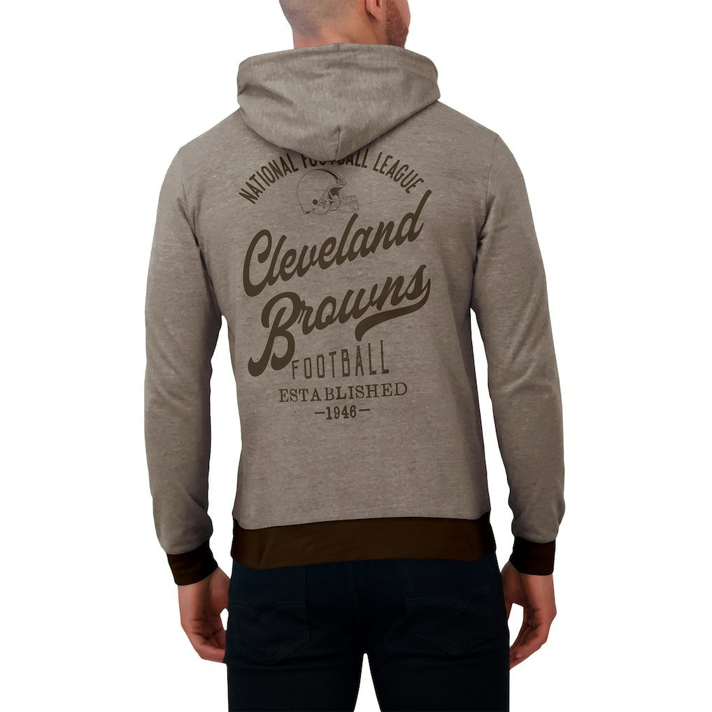 NFL Cleveland Browns Darius Rucker Collection Tonal Knit Pullover Hoodie
