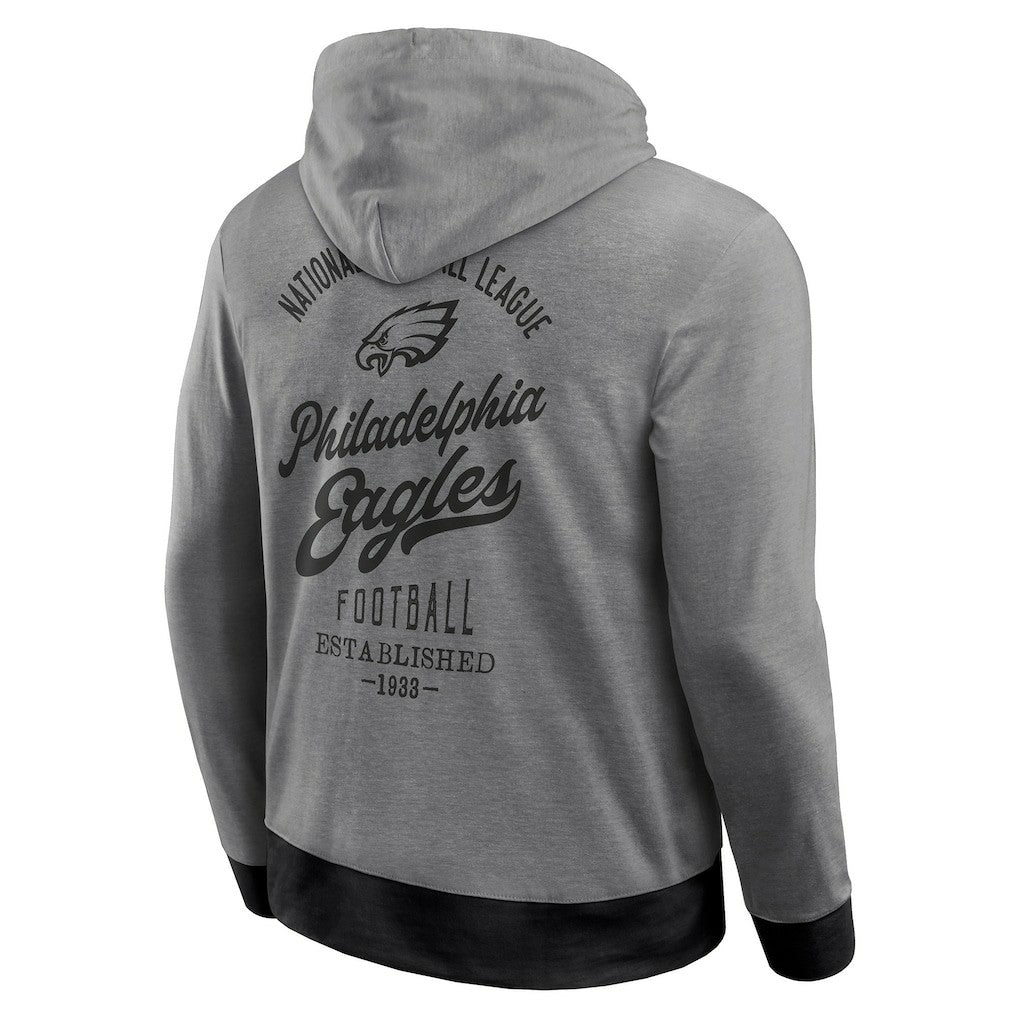 NFL Philadelphia Eagles Darius Rucker Collection Tonal Knit Pullover Hoodie