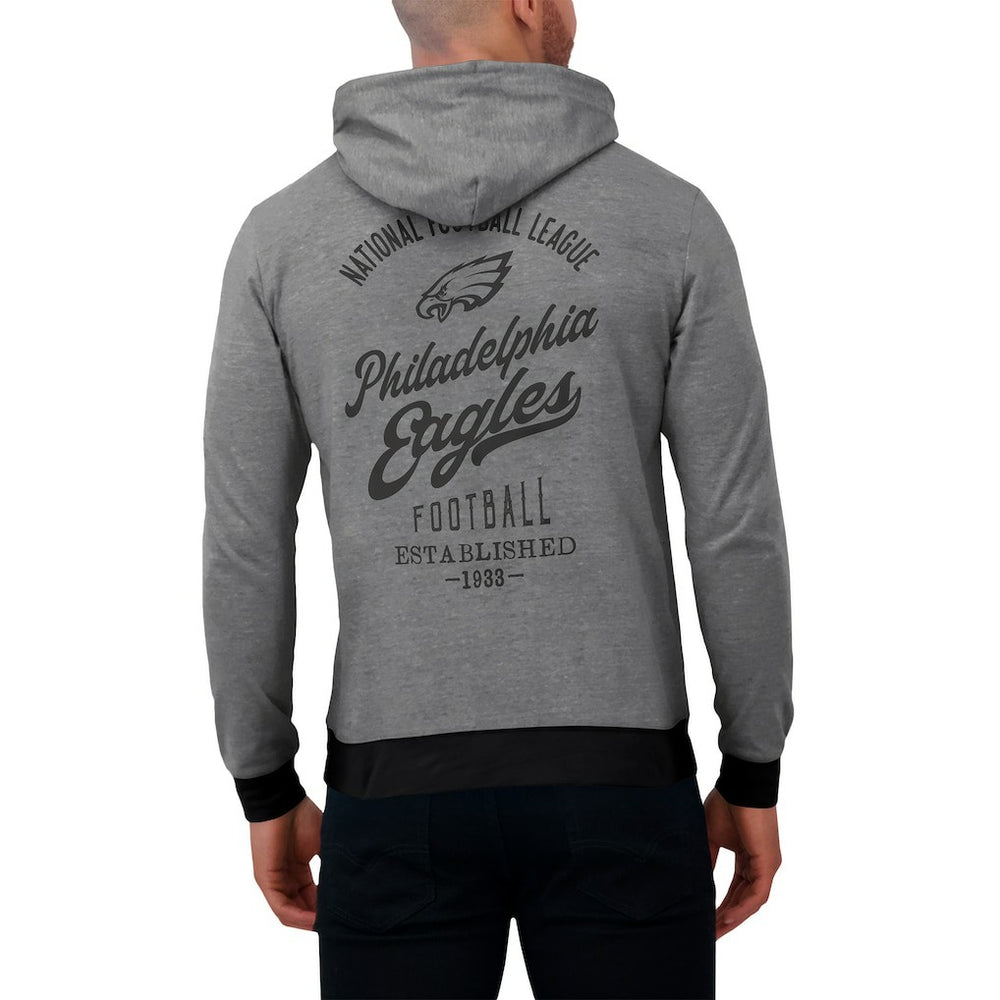NFL Philadelphia Eagles Darius Rucker Collection Tonal Knit Pullover Hoodie