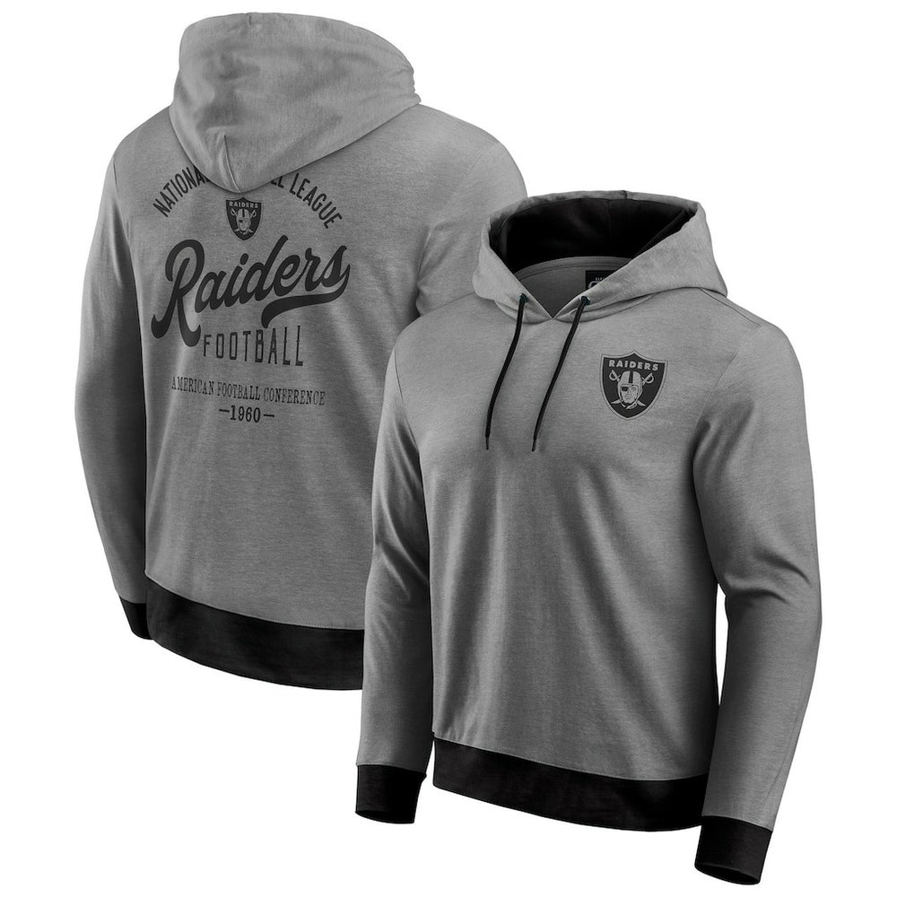 NFL Las Vegas Raiders Darius Rucker Collection Tonal Knit Pullover Hoodie