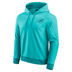 NFL Miami Dolphins Darius Rucker Collection Tonal Knit Pullover Hoodie