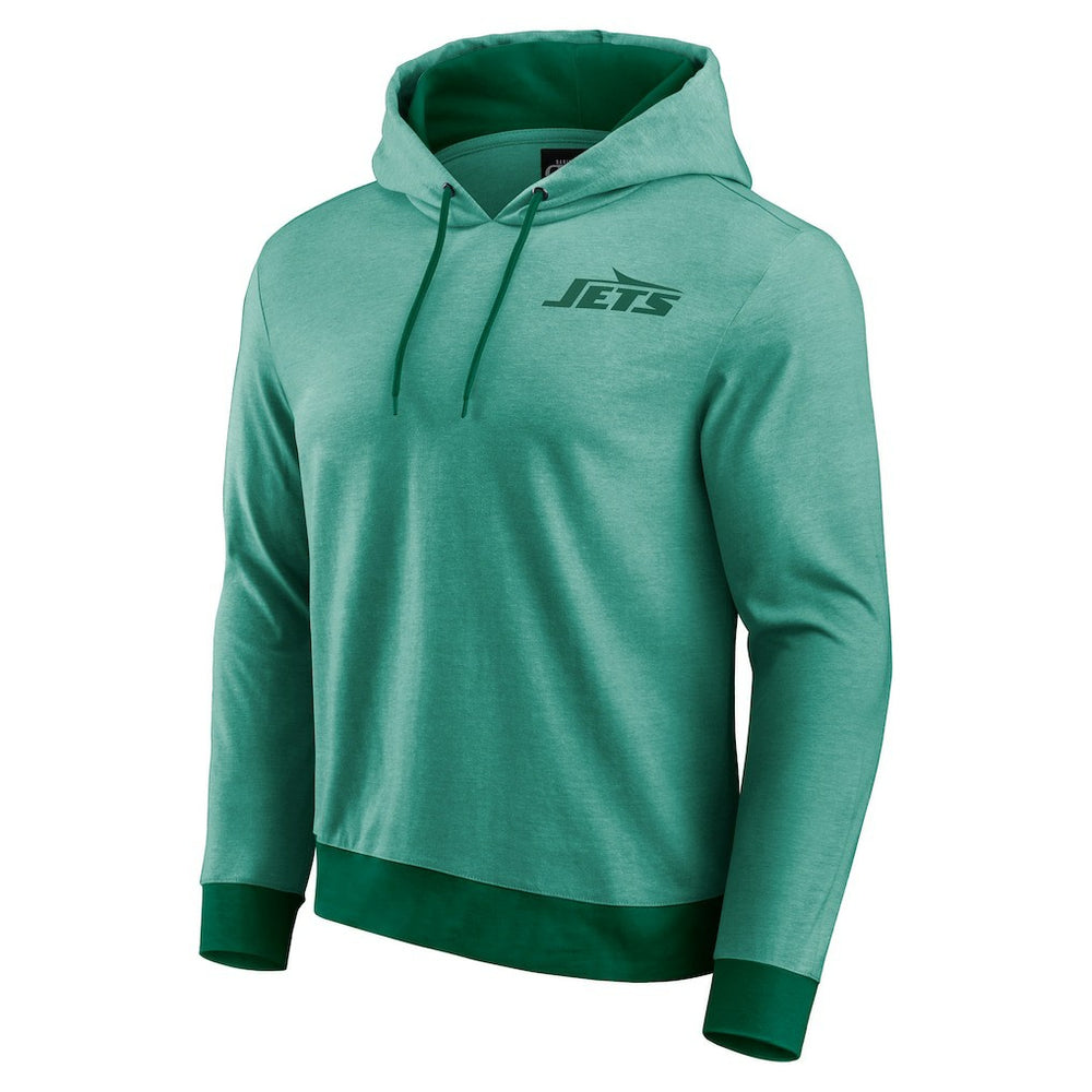 NFL New York Jets Darius Rucker Collection Tonal Knit Pullover Hoodie