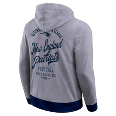 NFL New England Patriots Darius Rucker Collection Tonal Knit Pullover Hoodie