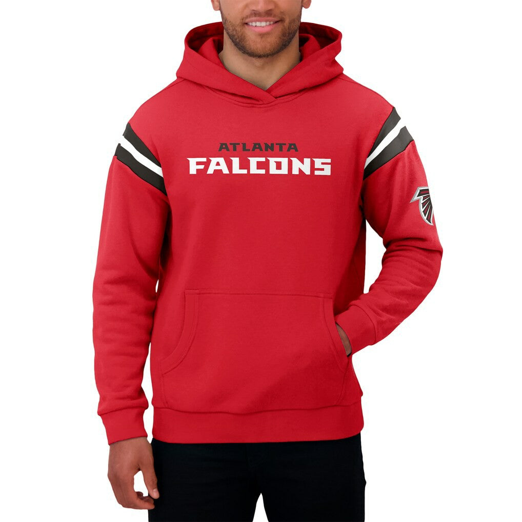 NFL Atlanta Falcons Darius Rucker Collection Football Washed Pullover Hoodie