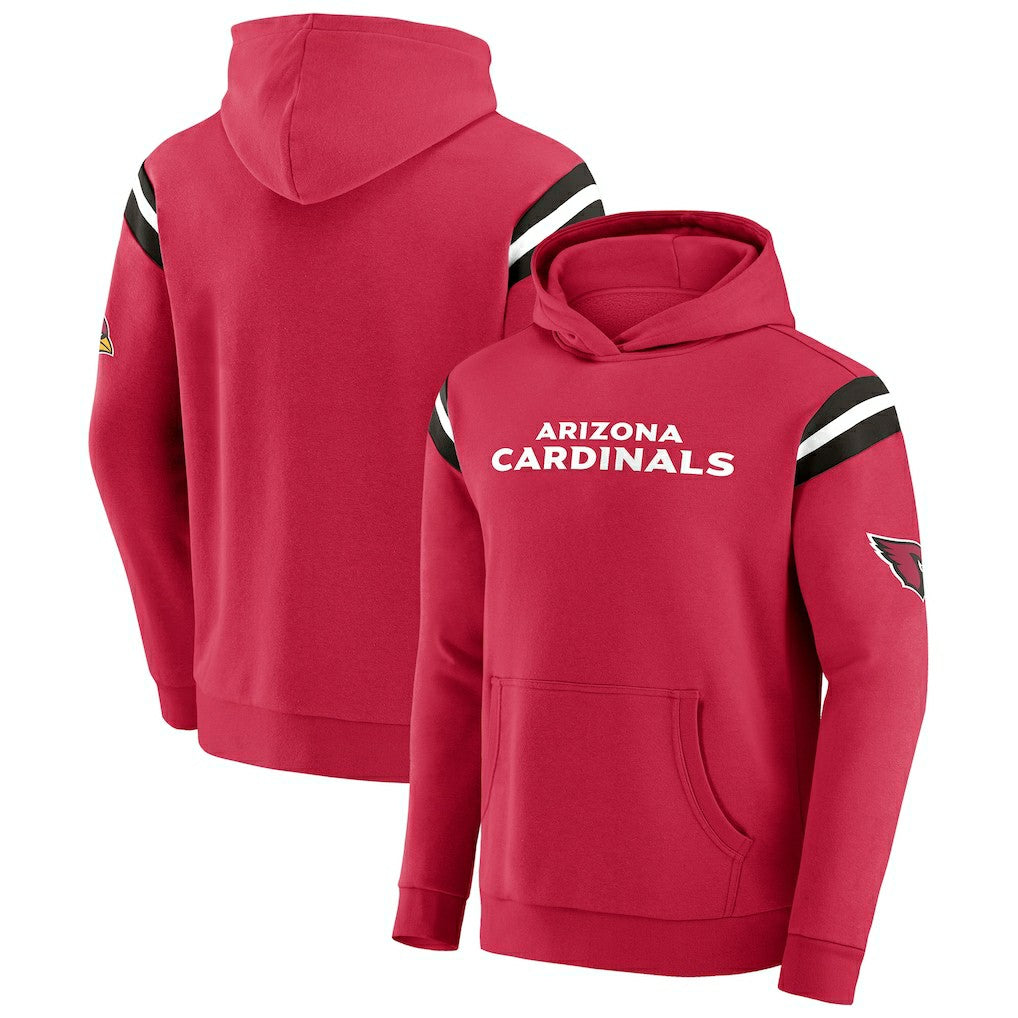 NFL Arizona Cardinals Darius Rucker Collection Football Washed Pullover Hoodie