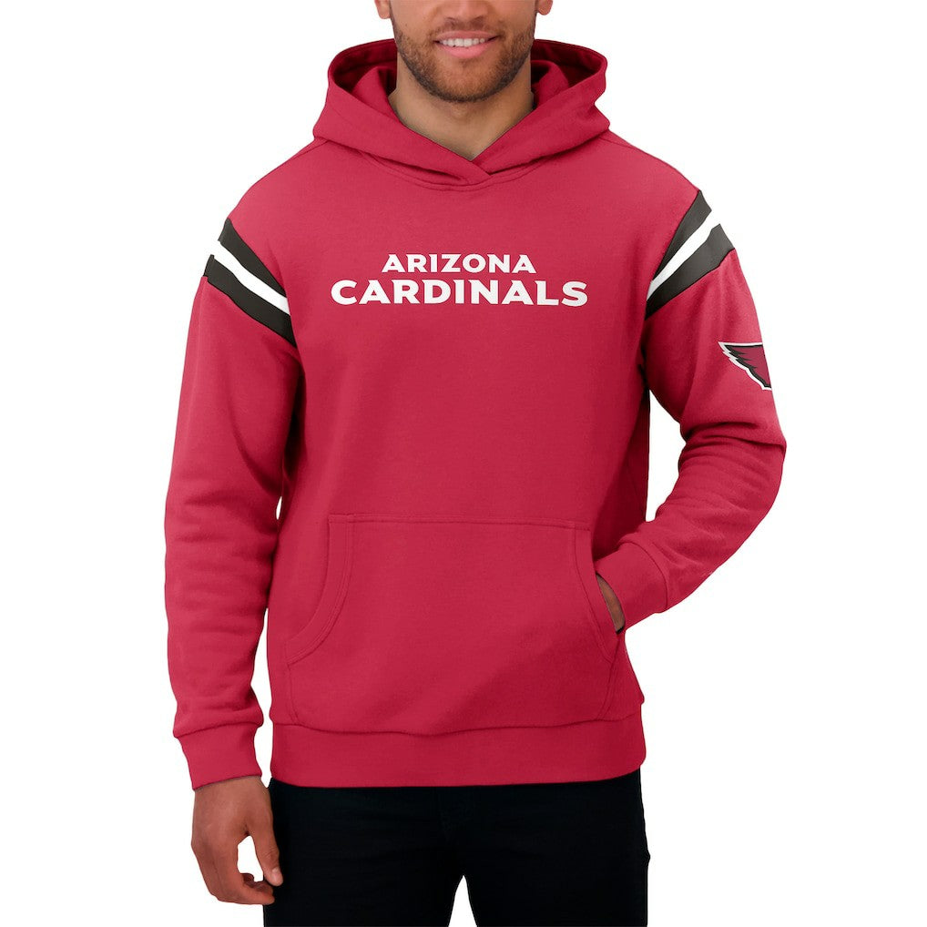 NFL Arizona Cardinals Darius Rucker Collection Football Washed Pullover Hoodie