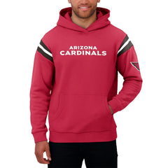 NFL Arizona Cardinals Darius Rucker Collection Football Washed Pullover Hoodie
