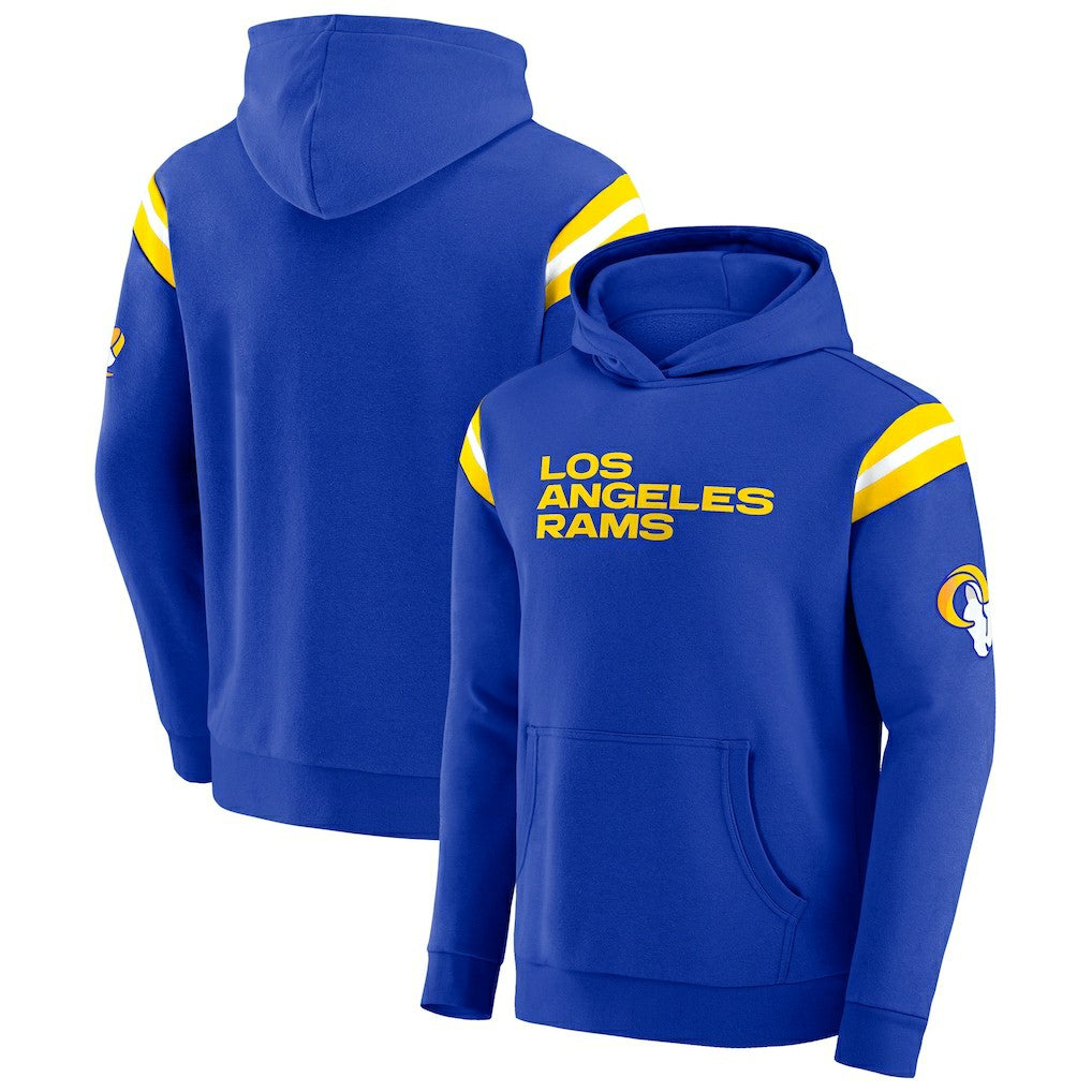 NFL Los Angeles Rams Darius Rucker Collection Football Washed Pullover Hoodie
