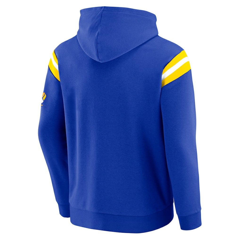 NFL Los Angeles Rams Darius Rucker Collection Football Washed Pullover Hoodie