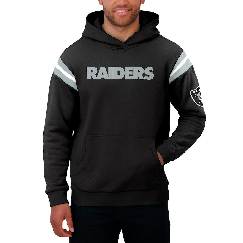 NFL Las Vegas Raiders Darius Rucker Collection Football Washed Pullover Hoodie