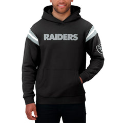 NFL Las Vegas Raiders Darius Rucker Collection Football Washed Pullover Hoodie