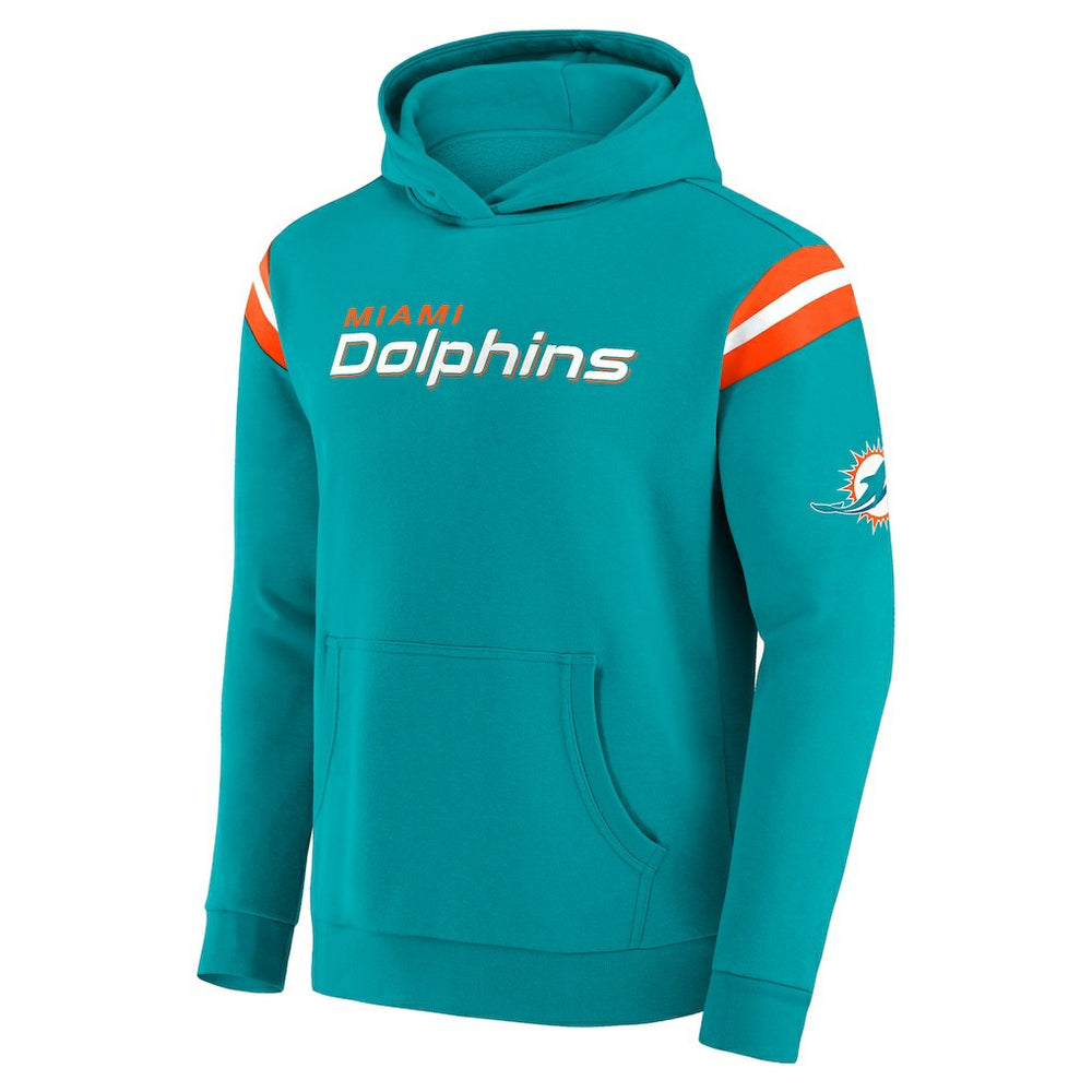 NFL Miami Dolphins Darius Rucker Collection Football Washed Pullover Hoodie