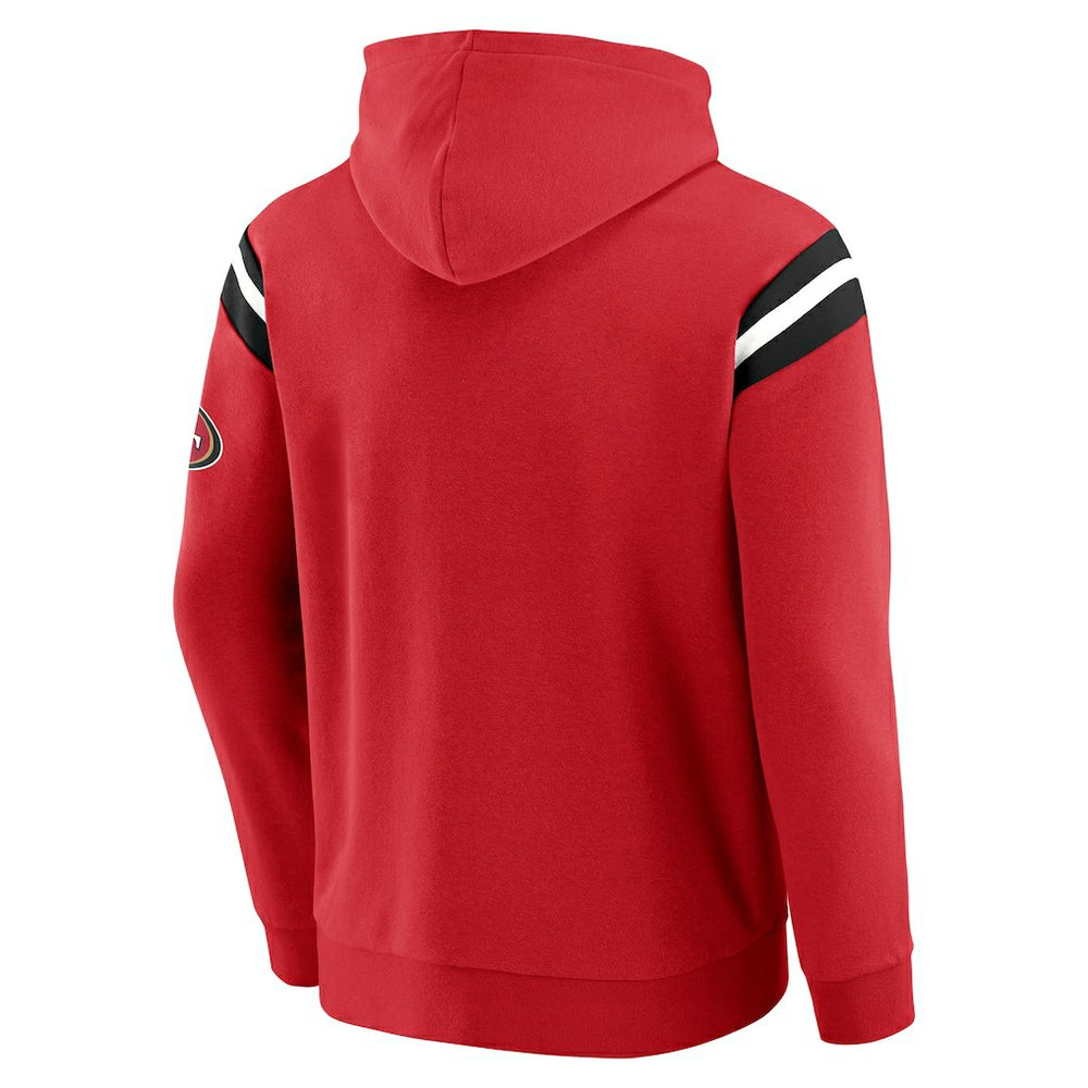 NFL San Francisco 49ers Darius Rucker Collection Football Washed Pullover Hoodie