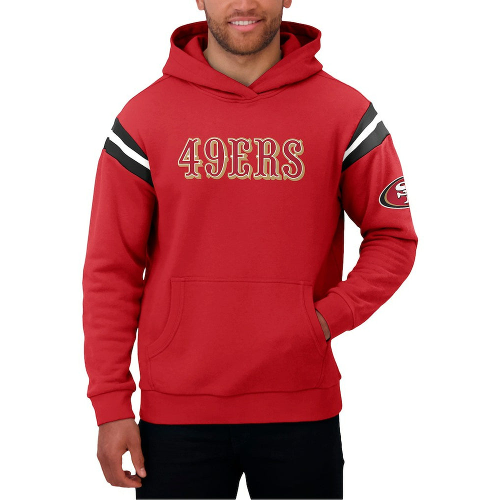 NFL San Francisco 49ers Darius Rucker Collection Football Washed Pullover Hoodie