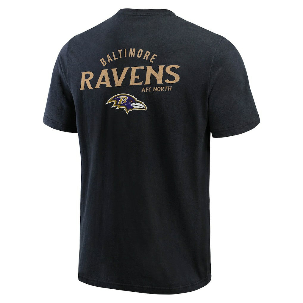 NFL Baltimore Ravens Darius Rucker Collection Washed Henley T-Shirt