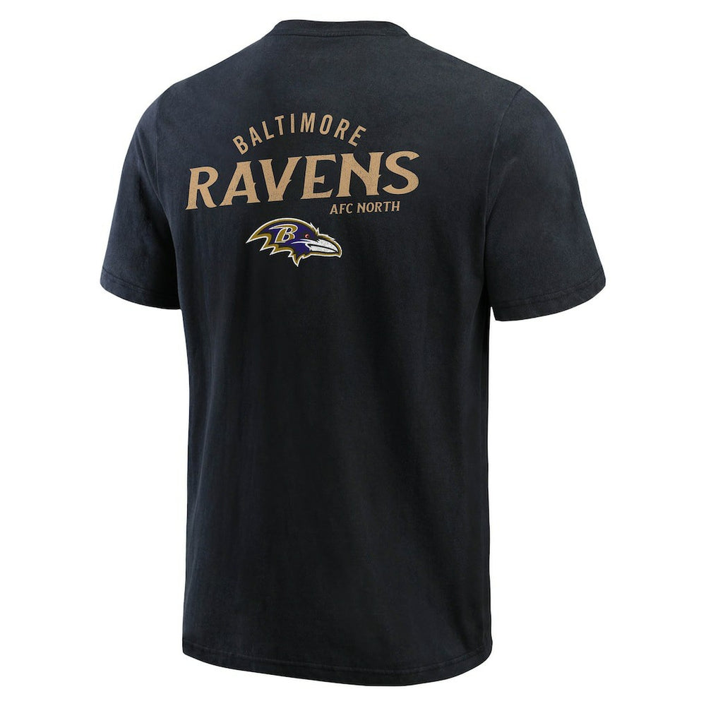 NFL Baltimore Ravens Darius Rucker Collection Washed Henley T-Shirt