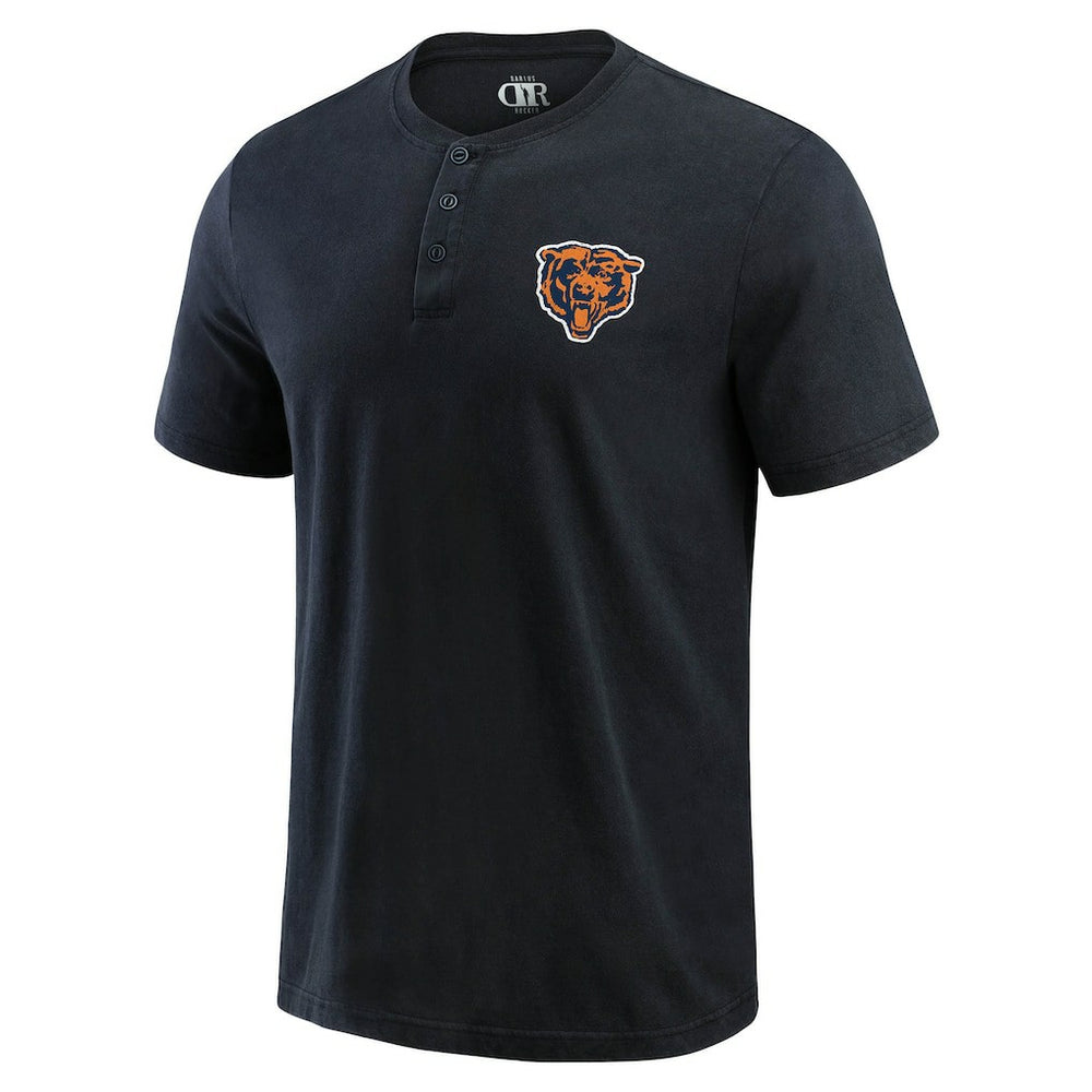 NFL Chicago Bears Darius Rucker Collection Washed Henley T-Shirt