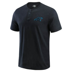 NFL Carolina Panthers Darius Rucker Collection Washed Henley T-Shirt