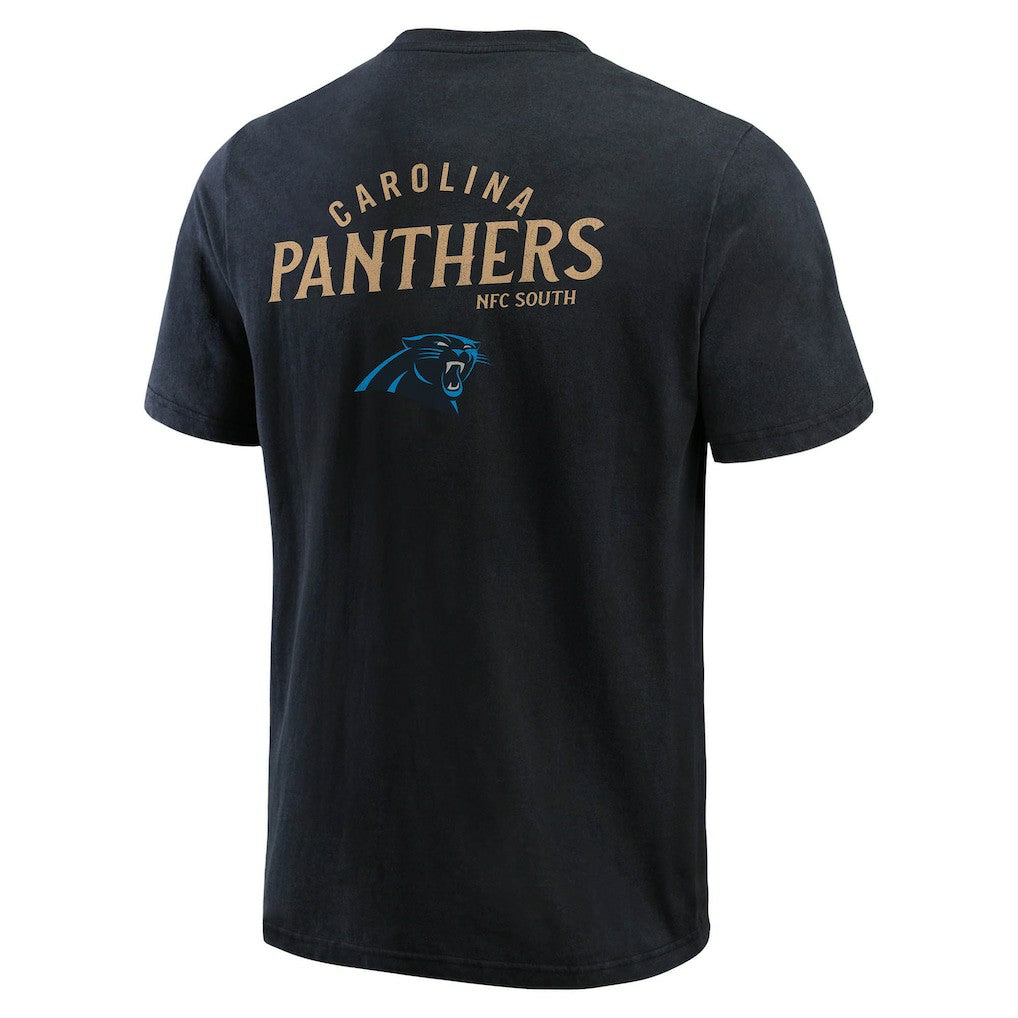 NFL Carolina Panthers Darius Rucker Collection Washed Henley T-Shirt
