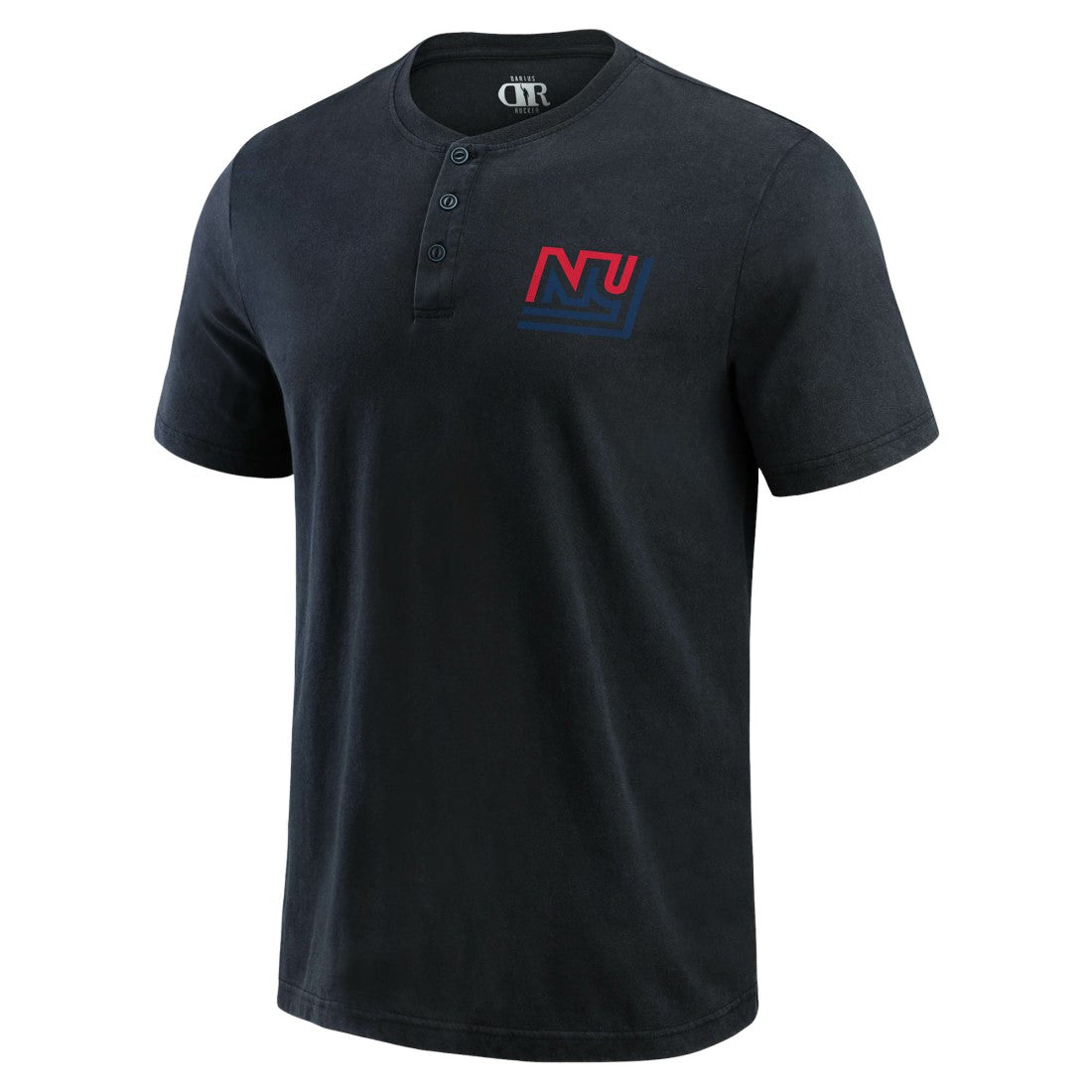 NFL New York Giants Darius Rucker Collection Washed Henley T-Shirt