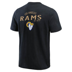 NFL Los Angeles Rams Darius Rucker Collection Washed Henley T-Shirt