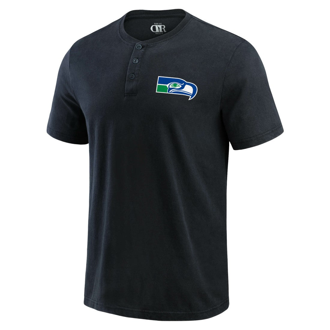 NFL Seattle Seahawks Darius Rucker Collection Washed Henley T-Shirt