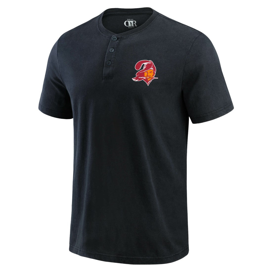 NFL Tampa Bay Buccaneers Darius Rucker Collection Washed Henley T-Shirt