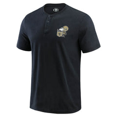 NFL New Orleans Saints Darius Rucker Collection Washed Henley T-Shirt