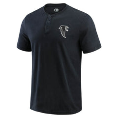 NFL Atlanta Falcons Darius Rucker Collection Washed Henley T-Shirt