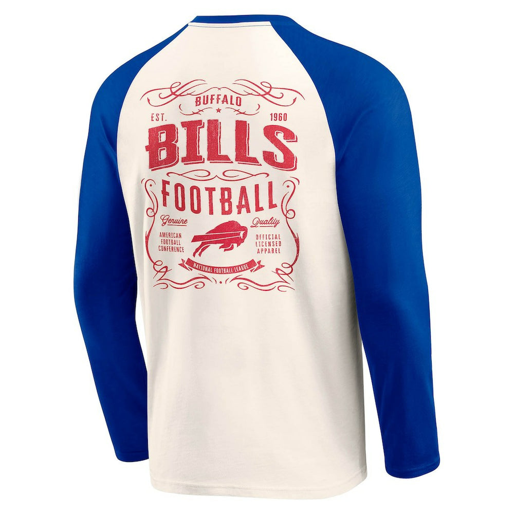 NFL Buffalo Bills Darius Rucker Collection Raglan Henley T-Shirt