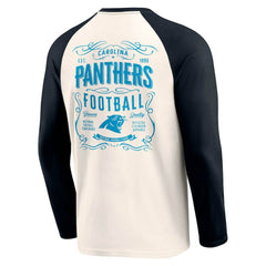 NFL Carolina Panthers Darius Rucker Collection Raglan Henley T-Shirt
