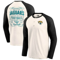 NFL Jacksonville Jaguars Darius Rucker Collection Raglan Henley T-Shirt