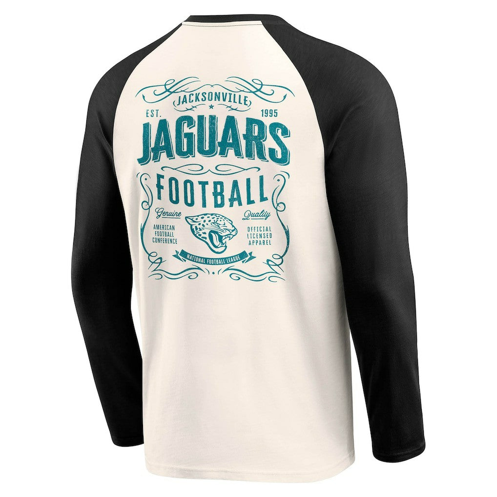 NFL Jacksonville Jaguars Darius Rucker Collection Raglan Henley T-Shirt