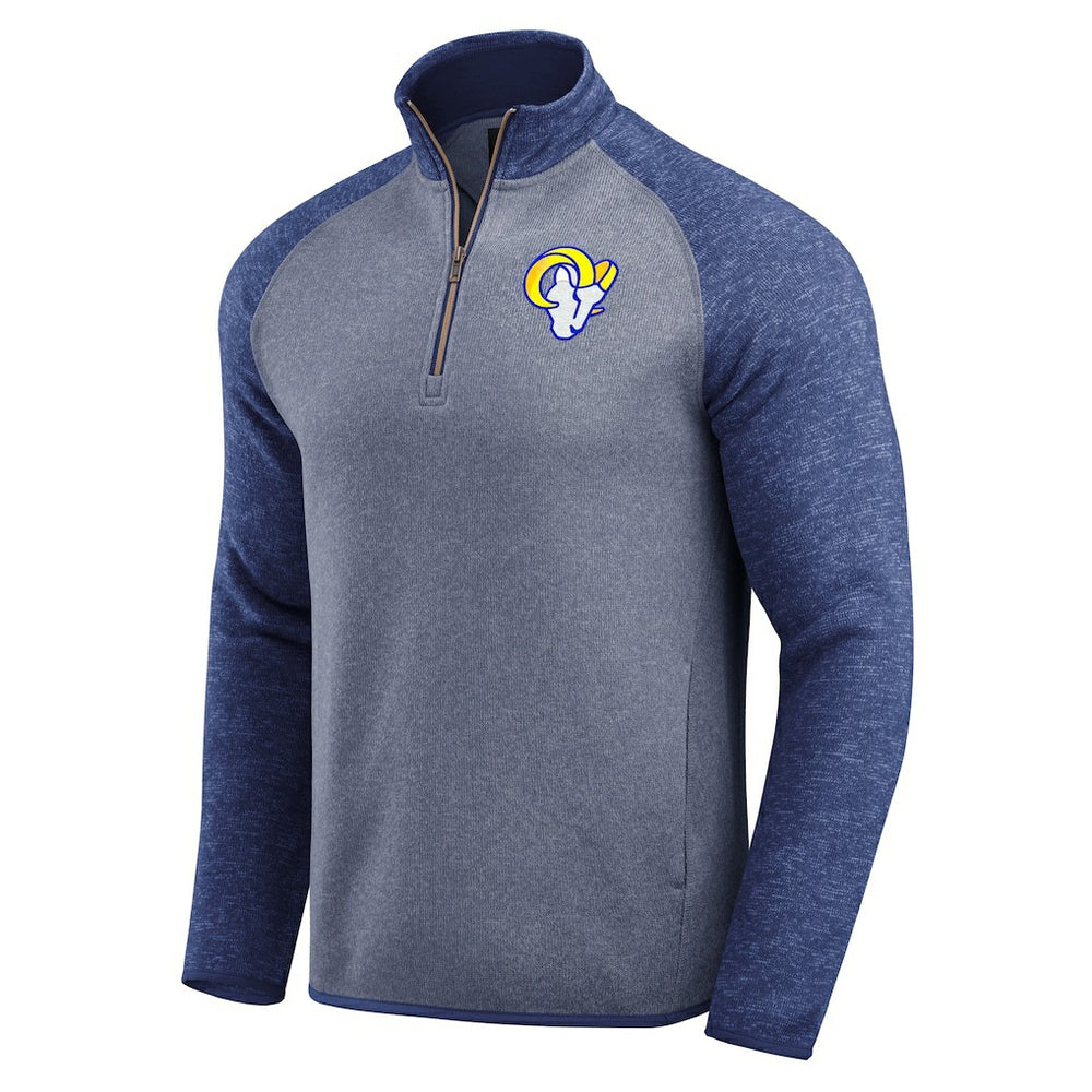 NFL Los Angeles Rams Darius Rucker Collection Tonal Quarter-Zip Jacket