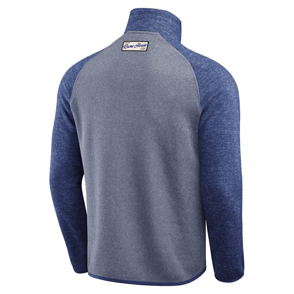 NFL Los Angeles Rams Darius Rucker Collection Tonal Quarter-Zip Jacket